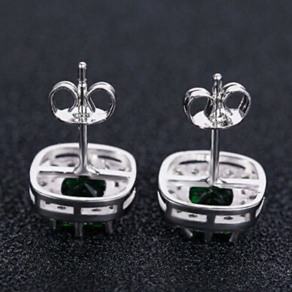 925 Silver Stud Earrings for Women A Pair set - Picture 4 of 5